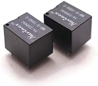 Electronic Spices Mini 5V DC Power Relay SRD-5VDC-SL-C 5 Pin PCB Type pack of 2