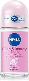 Nivea Women Deodorant Roll On Pearl & Beauty Radiance 50 Ml | For Eventoned Smooth & Beautiful Underarms