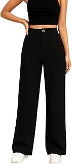 KizyooWomen's High Waist Formal Trousers | Formal Pants | Office Wear