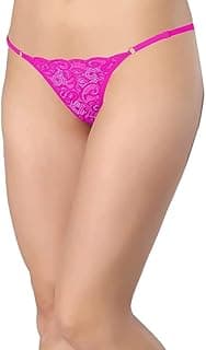 VINAKSHUltra-Thin Women's G-String Thong Transparent Sexy Panties Underwear Women Cotton Lace Tanga Briefs Women Intimates Frees Size