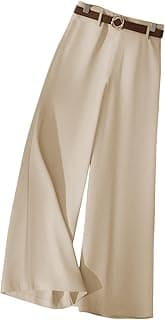 KERI PERRYTrousers for Woman Pants Women's Formal Office Korean | Black Track Pant Beige| Straight | Cotton Spandex Stretchable Trouser | High-Waisted Bottom Wear