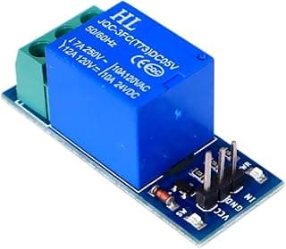 5V 1 channel relay module with Advanced low power Trigger Gate and High Current Switching.