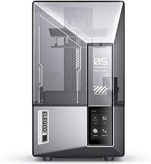 ELEGOO Mars 5 Ultra 3D Printer with 9K Mono LCD, Large Build Volume, Smart Auto Leveling, Fast High-Precision Resin Printing, and Wi-Fi Connectivity for Hobbyists and Professionals