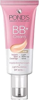 POND'S BB+ Cream|| Instant Spot Coverage + Light Make-up Glow|| Ivory 30g Brightening