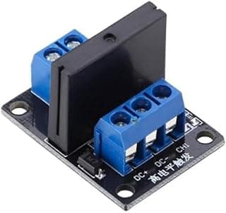 xclum1 Channel 5V Solid State Relay Module 250V 2A module with fuse solid state relay