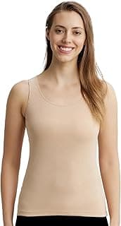 JockeyWomen's 1535 Super Combed Cotton Rib Fabric Regular fit Inner Tank Top with Stay Fresh Treatment