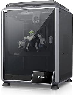 Creality K1C 3D Printer 600mm/s High Speed Al Camera Metal Direct Drive Extruder with Auto Leveling Suitable for Carbon Fiber Filaments