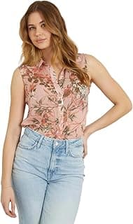 FERY LONDONWomens and Girls Polyester Regular Fit Shirt || Short Sleeve Shirts Stylish Western Tops|