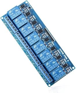 8 Channel 5V Relay Module with Optocoupler
