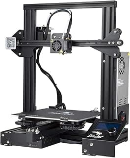 WOL 3D Ender 3 Model 2021, Original DIY 3D Printer with Resume Function and Easy to Assemble (Print Size: 220x220x250 mm, Black)