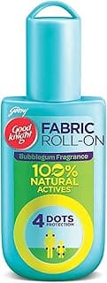 Good knight 100% Natural Mosquito Repellent Fabric Roll-On | Paediatrician Certified | 8-Hour Protect | Bubblegum - 8 ml