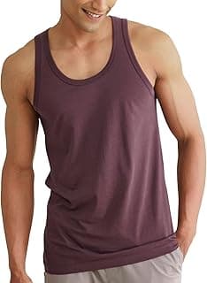 DAMENSCHNeo-Cotton Round Neck Vest for Man, Anti-Bacterial, Shape Retaining Vest, 100% Cotton Banyan for Men, Buttery Soft Inner Baniyan