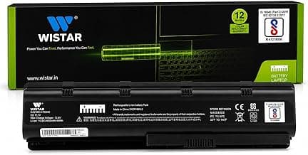 WISTAR 593553-001 Laptop Battery for Hp Compaq Presario CQ32 CQ42 CQ43 Pavilion dm4 g4 g6 g7 DV3-4000 DV5-2000 DV6-3000 DV7-6000, COMPAQ 435 436, fits HP MU06 Battery