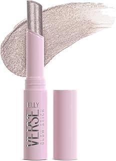 Swiss Beauty Jelly Verse Eyeshadow Glow Stick | Rich Colour Payoff | Crease-Proof | Sparkling Shine | 6 Stellar Shades | Shade- 1. Star Shower, 3g