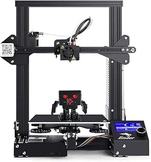 WOL3D Creality Ender 3 3D Printer – DIY FDM 3D Printer with Resume Printing, 220x220x250mm Heated Bed, High Precision Printing, Easy Assembly for Beginners and Hobbyists