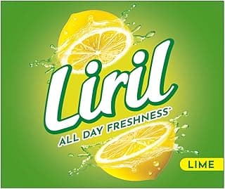 Liril Lime Bathing Bar | Feel the Citrus Burst of Freshness | Pack of 4 (4 x 125g) Cleansing