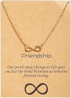 Fashion Frill Exclusive Pendant For Girls Infinite/Infinity Gold Plated Chain Necklace For Women Girls Women's Jewellery Gift For Anniversary Stylish Pendant