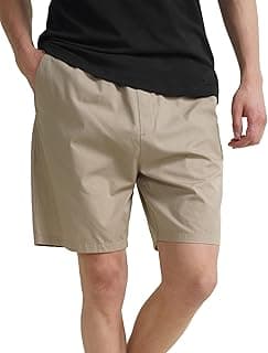 DAMENSCHCotton Lounge Elasticated Waistband, Bermuda Pants, Relaxed Fit, Home Shorts for Men