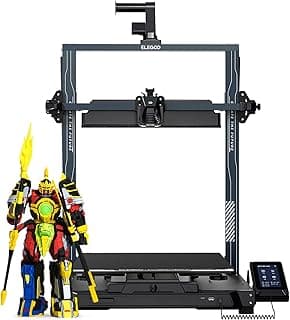 ELEGOO Neptune 4 Max FDM 3D Printer, 420×420×480mm Large Build Volume, 500mm/s High-Speed Klipper Printing, Auto Bed Leveling, Dual-Gear Direct Extruder, 300°C Nozzle, WiFi Control