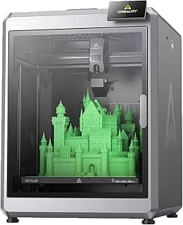 3IDEA Creality K2 Plus 3D Printer, Support Multi Color Printing Needs CFS, Max 600mm/s Fast Printing, Dual AI Cameras, Full-auto Leveling, Ready-to-Use FDM 3D Printers,Build Volume 350x350x350mm