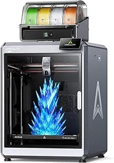 Creality K2 Plus Combo 3D Printer, Multi-Color Printing with 16 Colors, 600mm/s High Speed Printing, Dual AI Cameras for Surveillance, Full Automatic Leveling, Large Volume