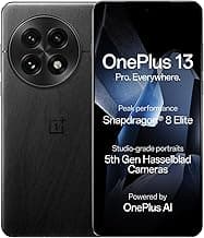 OnePlus13 | Smarter with OnePlus AI | Lifetime Display Warranty |12GB RAM 256GB Storage Black Eclipse | Official Smartphone for BGMS 2025