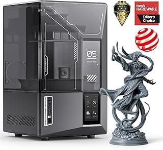 ELEGOO Mars 5 UItra 9K Resin 3D Printer, 150mm/h High Speed Printing, Smart Automatic Leveling, Intelligent Detection, WiFi-Transfer, Printing Size of 153.4 x 77.7 x 164.8 mm³