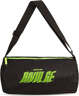 DIVULGE Duffle Bag Gym Bag Sports Bag and Yoga Bag for Men and Women (Black Duffle)