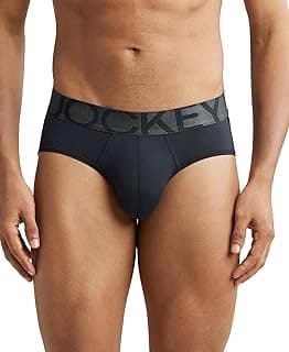 JockeyIC27 Men's Tactel Microfiber Elastane Stretch Solid Brief with Moisture Move Treatment