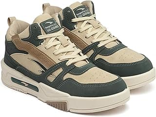 ASIANMen's MEXICO-11 Casual Sneaker Shoes with Synthetic Upper Lightweight Comfortable Mid Top Sneaker Shoes for Men's & Boy's